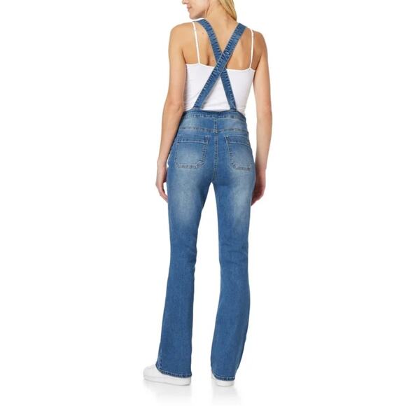 Wallflower Highrise Flare leg Overalls - Picture 2 of 11